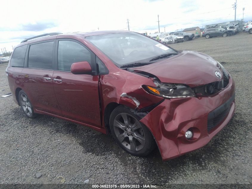 2015 TOYOTA SIENNA SE - 5TDXK3DC8FS557050