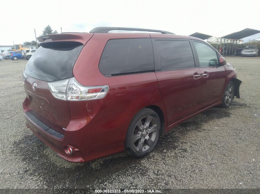 2015 TOYOTA SIENNA SE - 5TDXK3DC8FS557050