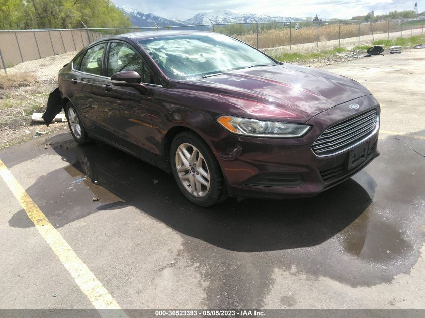 2013 FORD FUSION SE - 3FA6P0H75DR192311