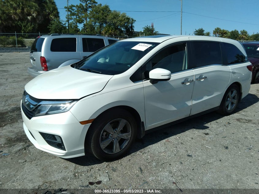 VIN 5FNRL6H76KB019059 2019 HONDA ODYSSEY EX-L