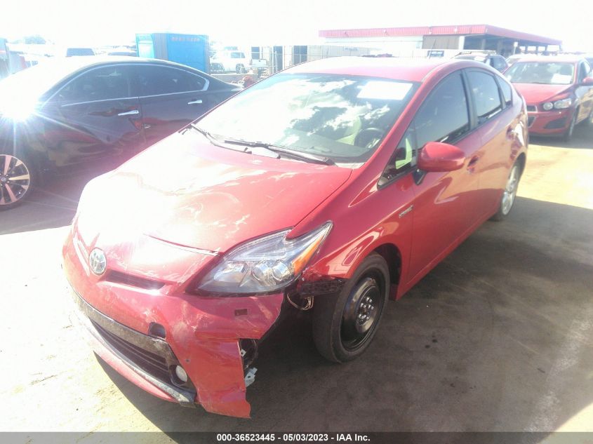 2013 TOYOTA PRIUS ONE/TWO/THREE/FOUR/FIVE - JTDKN3DU8D1651515