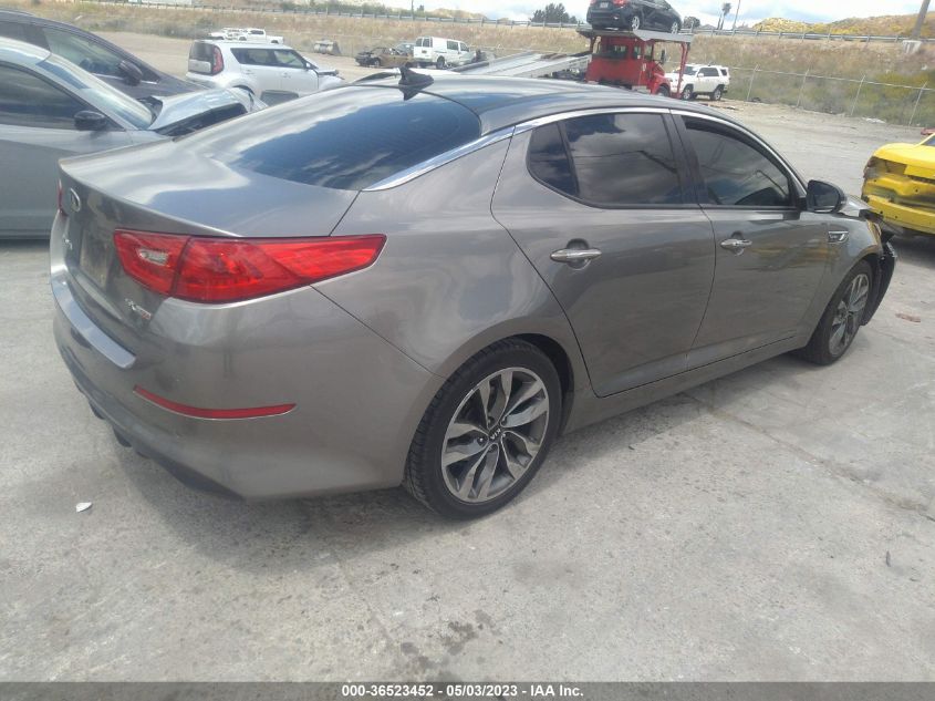 2014 KIA OPTIMA SX TURBO - 5XXGR4A68EG321367