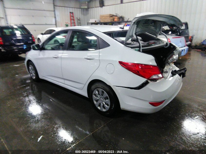 2017 HYUNDAI ACCENT SE - KMHCT4AE6HU365790