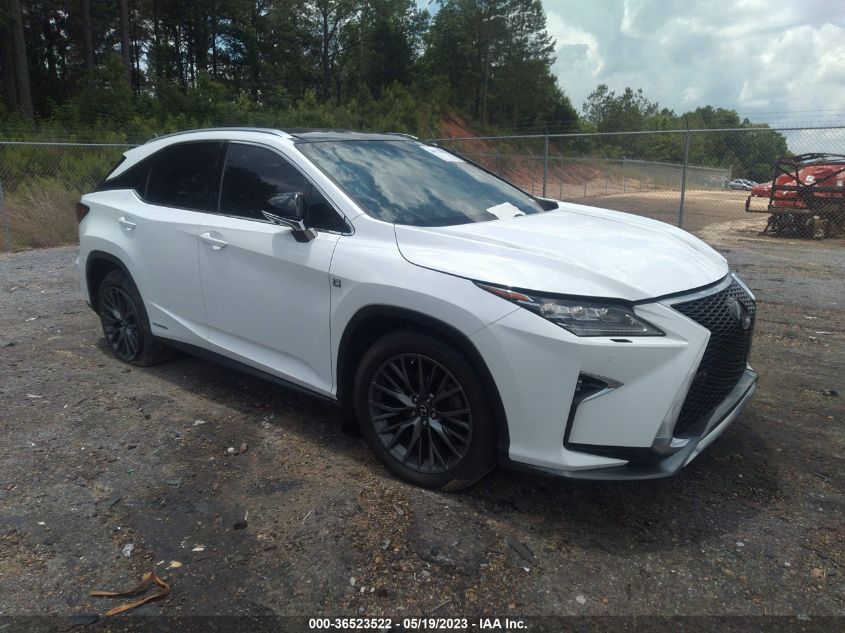 2018 LEXUS RX RX 450H - 2T2BGMCA8JC026252
