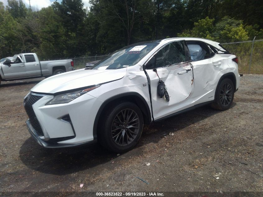 2018 LEXUS RX RX 450H - 2T2BGMCA8JC026252