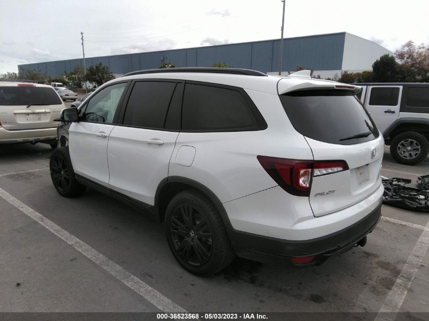 2021 HONDA PILOT BLACK EDITION - 5FNYF6H72MB064392