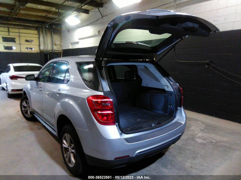 2017 CHEVROLET EQUINOX LS - 2GNFLEEK0H6299542