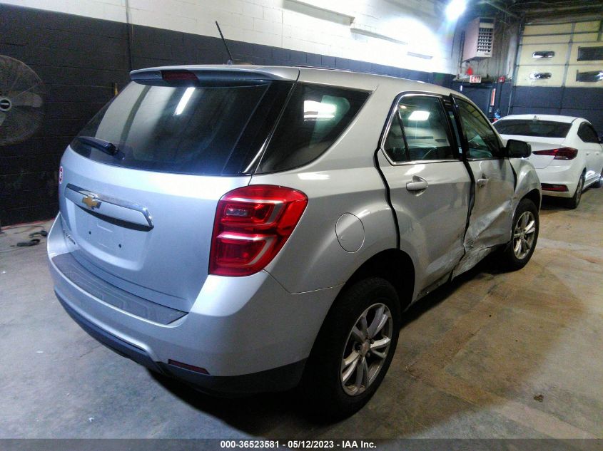 2017 CHEVROLET EQUINOX LS - 2GNFLEEK0H6299542