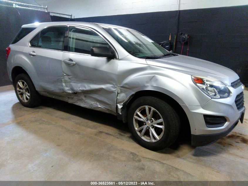 2017 CHEVROLET EQUINOX LS - 2GNFLEEK0H6299542