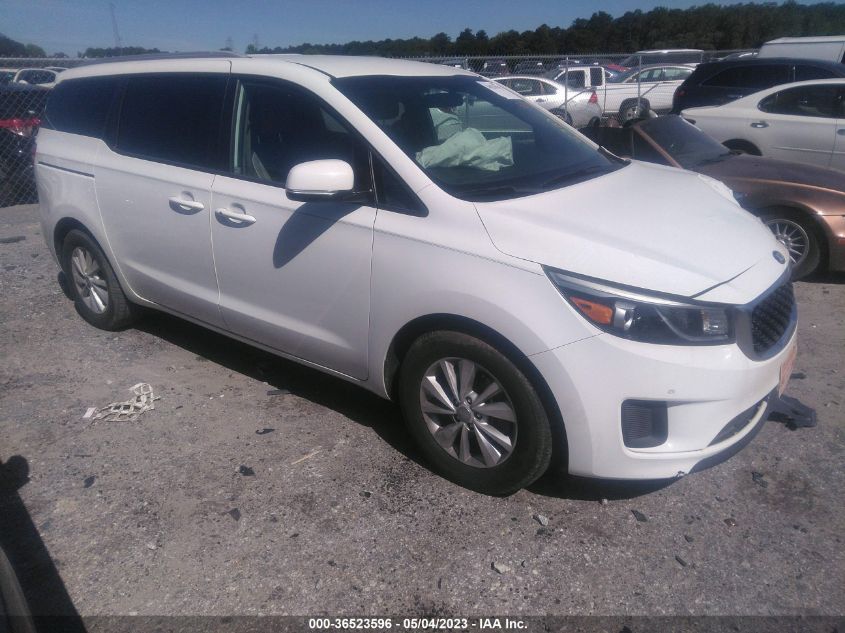2017 KIA SEDONA LX - KNDMB5C17H6305310