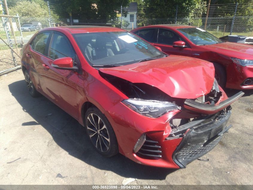 2018 TOYOTA COROLLA L/LE/XLE/SE/XSE - 2T1BURHE4JC111403