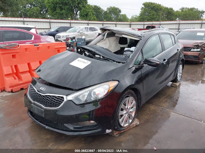 2015 KIA FORTE 5-DOOR EX - KNAFX5A89F5340120