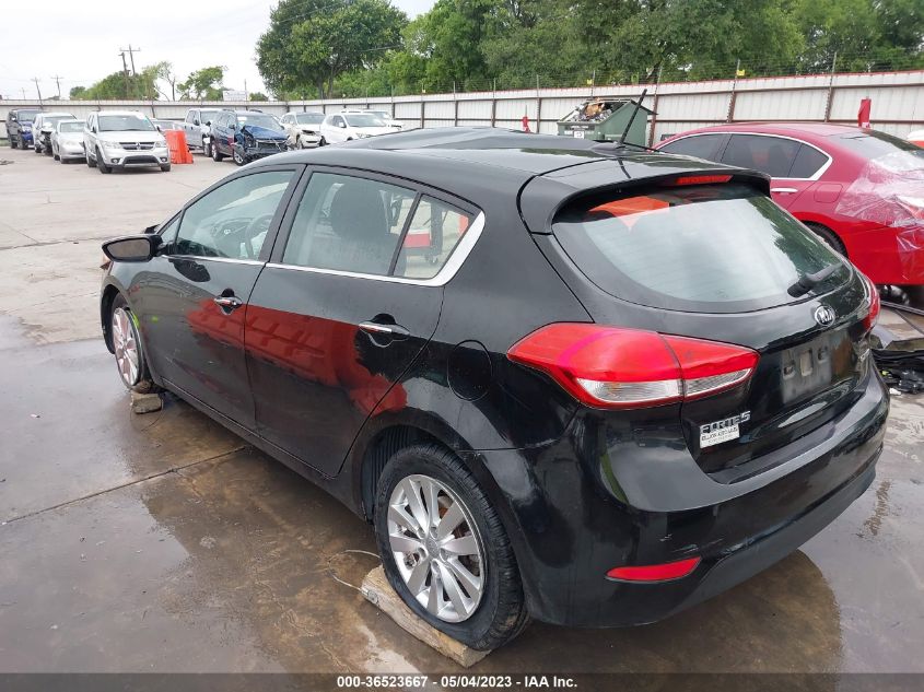 2015 KIA FORTE 5-DOOR EX - KNAFX5A89F5340120