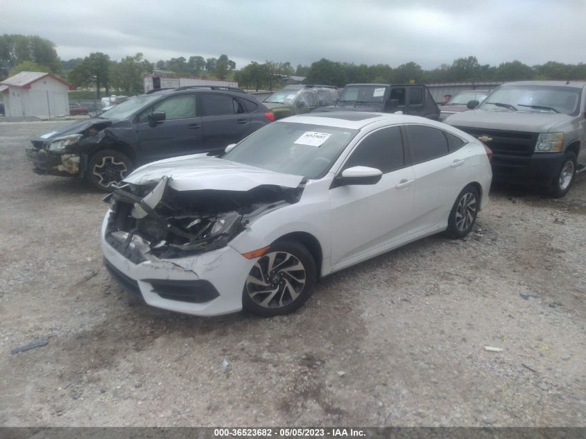 2017 HONDA CIVIC SEDAN EX - 19XFC2F74HE017341