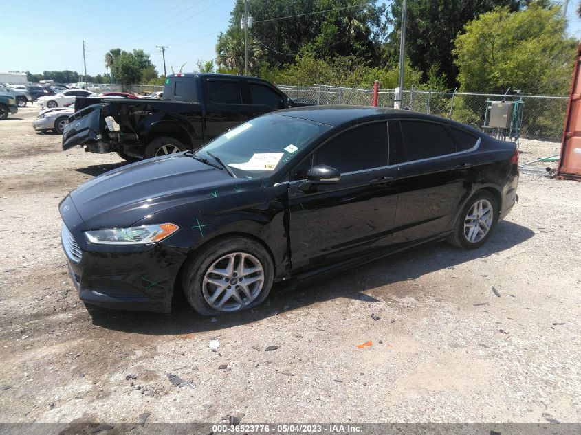 2016 FORD FUSION SE - 3FA6P0H79GR376767