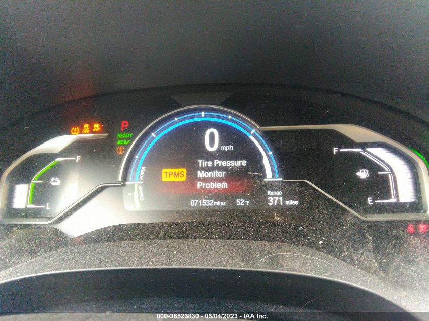 2018 HONDA CLARITY PLUG-IN HYBRID - JHMZC5F14JC008435