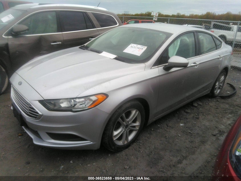 VIN 3FA6P0HD3JR130651 2018 FORD FUSION SE