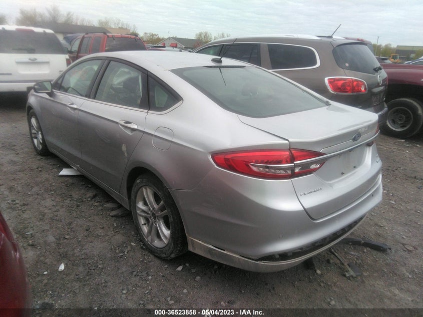 VIN 3FA6P0HD3JR130651 2018 FORD FUSION SE