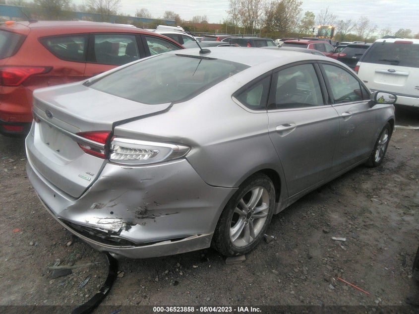 VIN 3FA6P0HD3JR130651 2018 FORD FUSION SE
