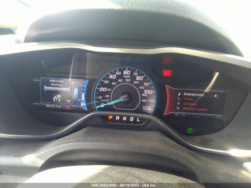 2013 FORD C-MAX HYBRID SEL - 1FADP5BU1DL530868