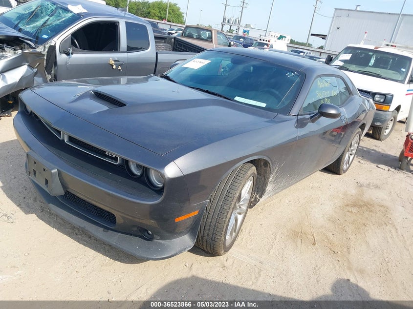 VIN 2C3CDZKGXNH207583 2022 DODGE CHALLENGER GT