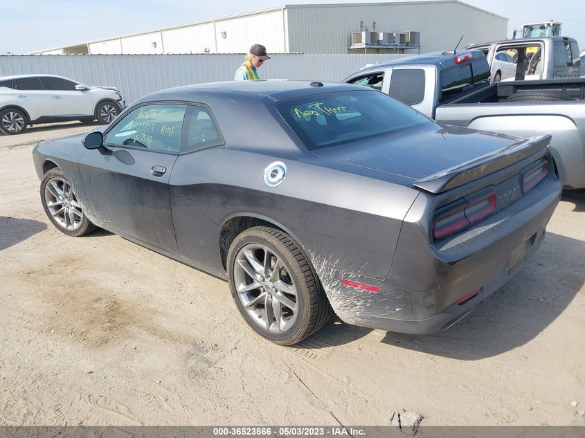 VIN 2C3CDZKGXNH207583 2022 DODGE CHALLENGER GT