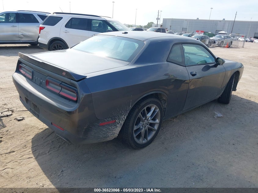 VIN 2C3CDZKGXNH207583 2022 DODGE CHALLENGER GT