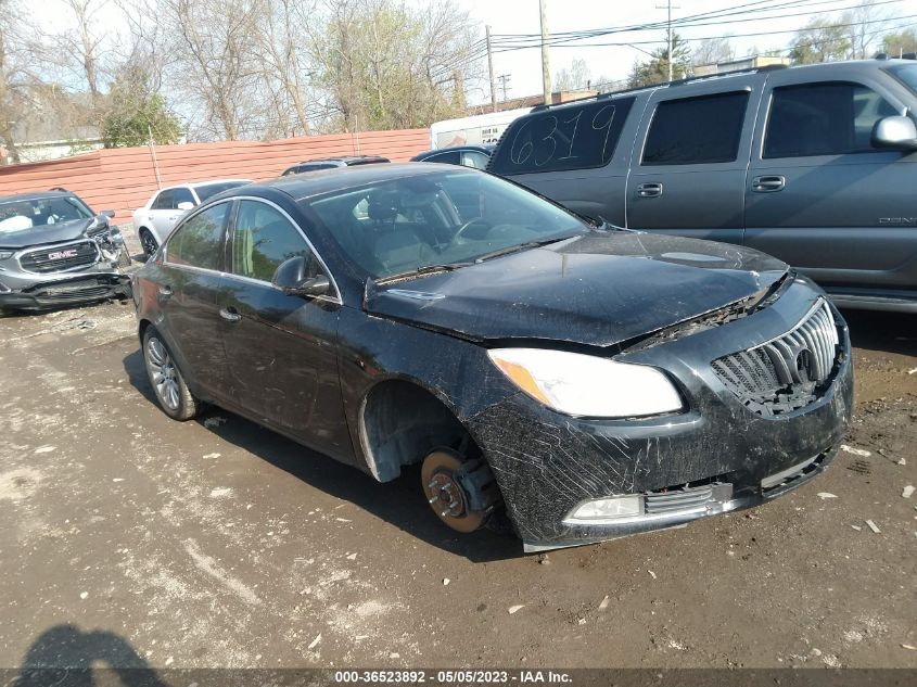 2013 BUICK REGAL TURBO PREMIUM 1 - 2G4GS5EV4D9185610