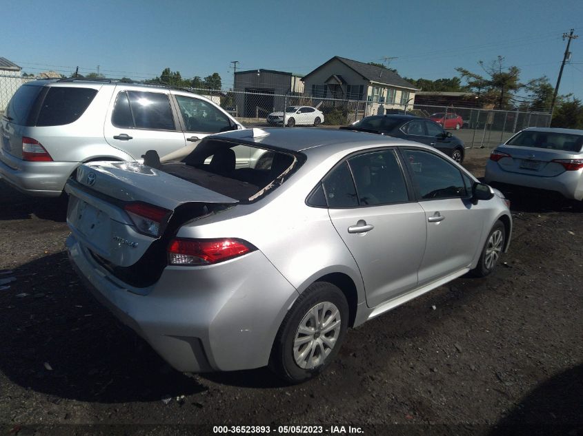 2022 TOYOTA COROLLA HYBRID LE - JTDEAMDE6NJ054825