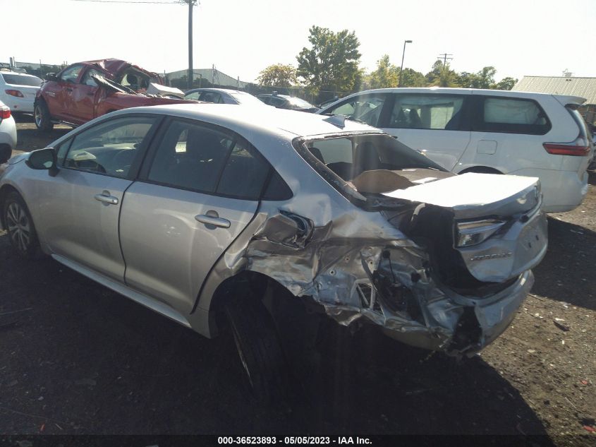 2022 TOYOTA COROLLA HYBRID LE - JTDEAMDE6NJ054825