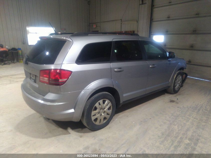 2016 DODGE JOURNEY SE - 3C4PDCAB3GT121378