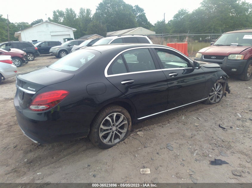 VIN 55SWF4KB7HU194911 2017 MERCEDES-BENZ C-CLASS C 300