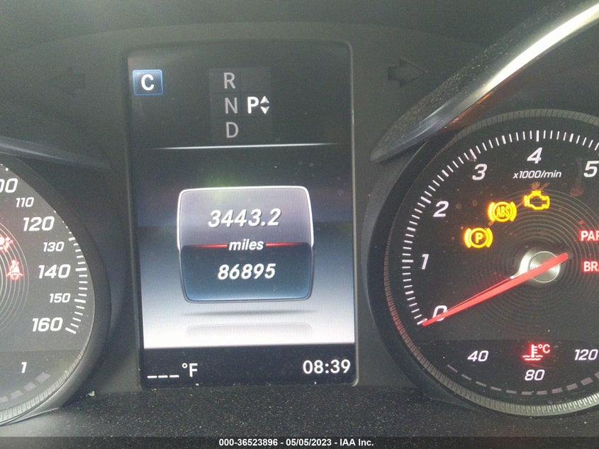 VIN 55SWF4KB7HU194911 2017 MERCEDES-BENZ C-CLASS C 300