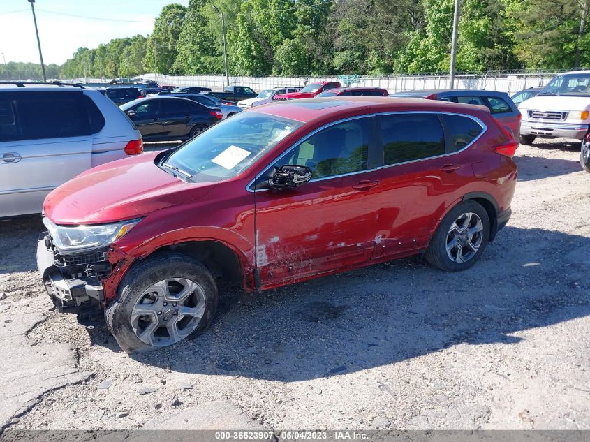 2019 HONDA CR-V EX-L - 5J6RW1H81KL005838