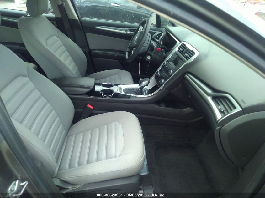 2013 FORD FUSION S - 3FA6P0G77DR257015