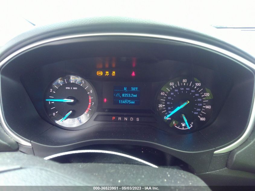 2013 FORD FUSION S - 3FA6P0G77DR257015