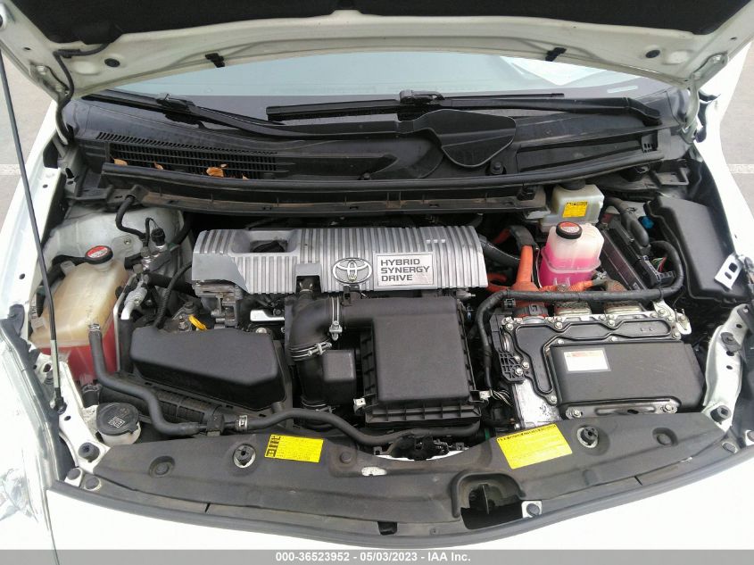 2014 TOYOTA PRIUS FOUR/FIVE/THREE/ONE/TWO - JTDKN3DUXE0369545