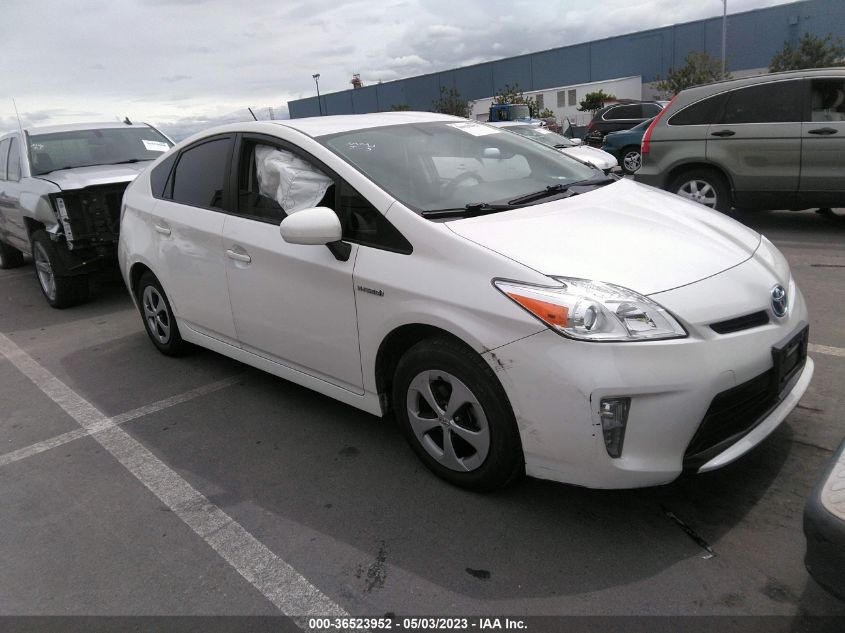 2014 TOYOTA PRIUS FOUR/FIVE/THREE/ONE/TWO - JTDKN3DUXE0369545