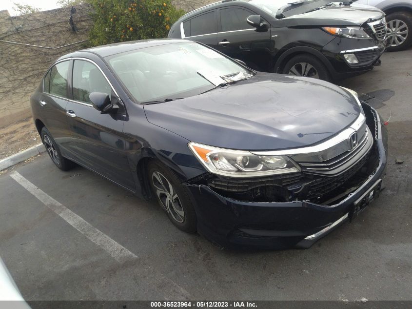 2016 HONDA ACCORD SEDAN LX - 1HGCR2F32GA231679