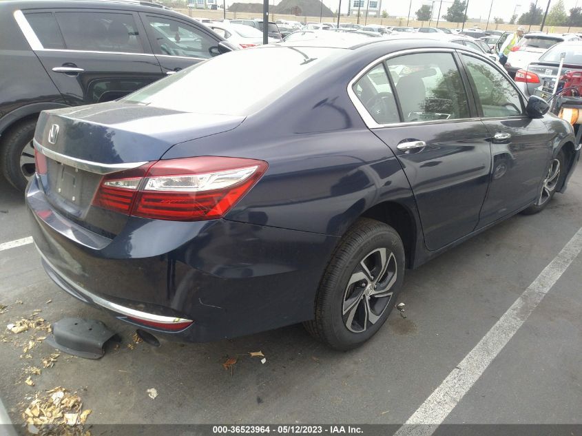 2016 HONDA ACCORD SEDAN LX - 1HGCR2F32GA231679
