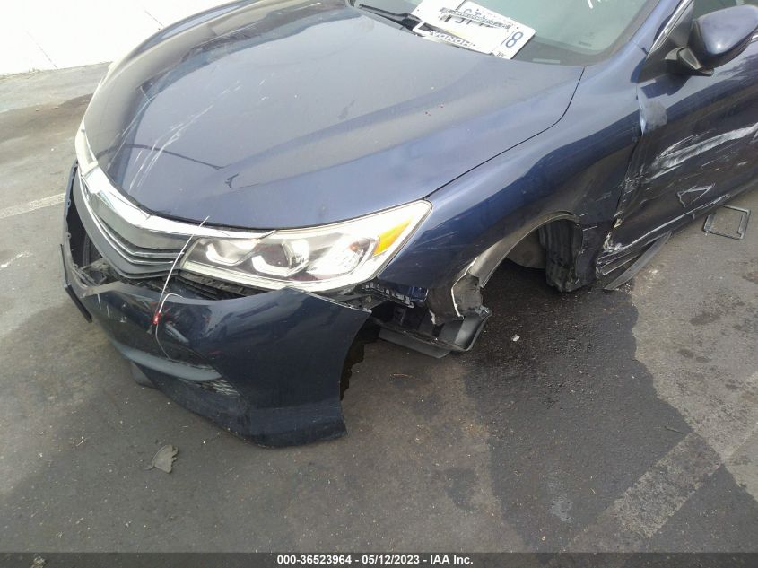 2016 HONDA ACCORD SEDAN LX - 1HGCR2F32GA231679