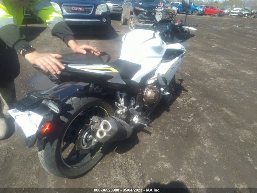 VIN MLHPC6258M5201250 2021 HONDA CBR500 RA