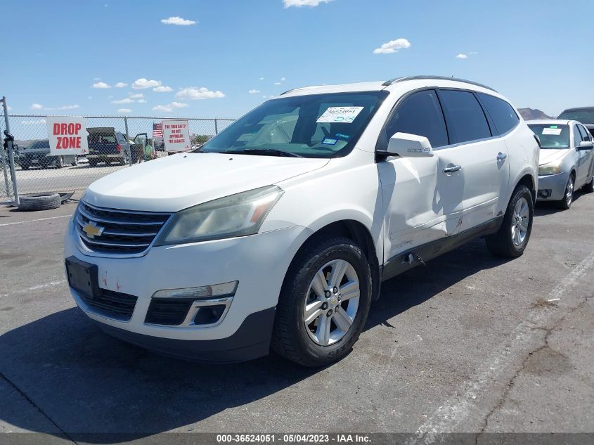 2014 CHEVROLET TRAVERSE LT - 1GNKRGKD7EJ294562