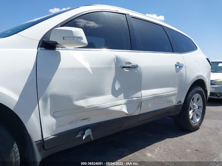 2014 CHEVROLET TRAVERSE LT - 1GNKRGKD7EJ294562