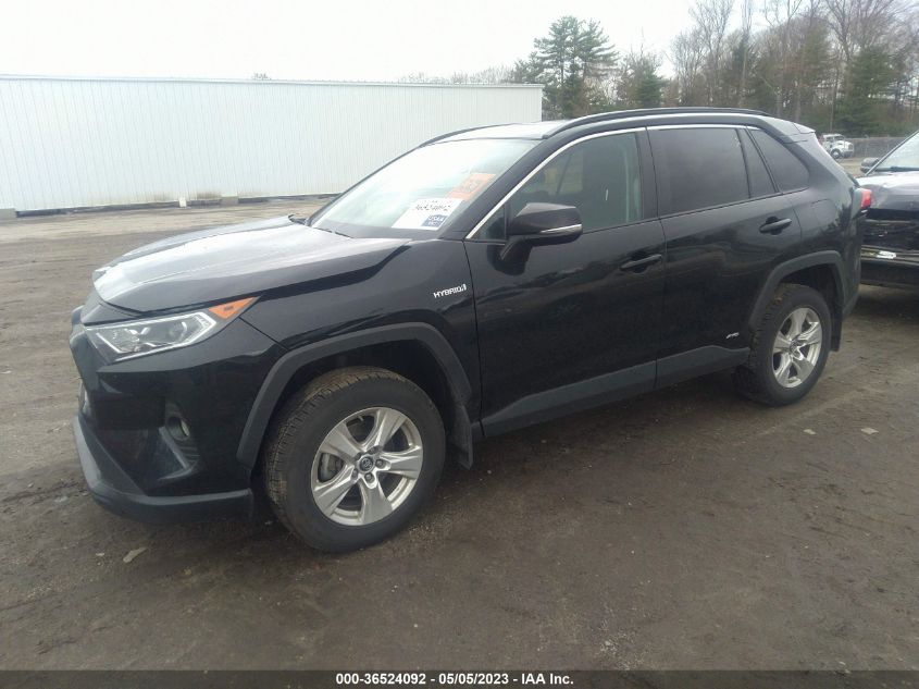 2019 TOYOTA RAV4 HYBRID XLE - 2T3RWRFV8KW008794