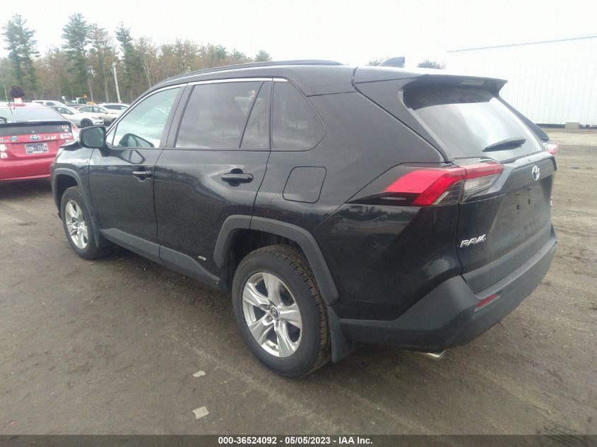 2019 TOYOTA RAV4 HYBRID XLE - 2T3RWRFV8KW008794
