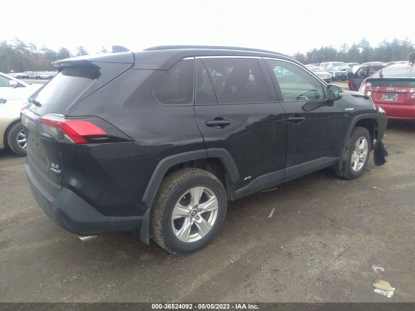 2019 TOYOTA RAV4 HYBRID XLE - 2T3RWRFV8KW008794