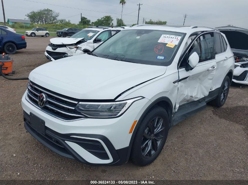 2022 VOLKSWAGEN TIGUAN SE - 3VV3B7AX5NM169349