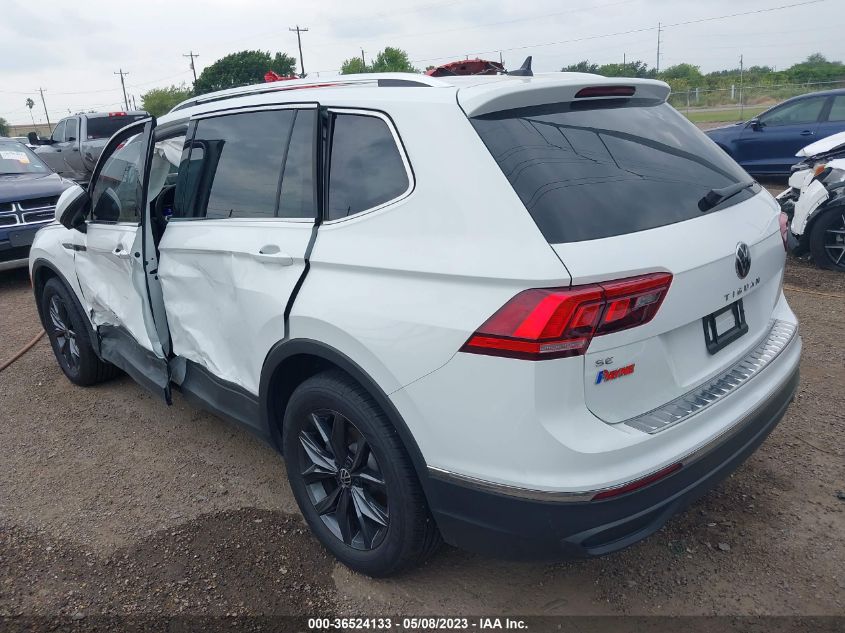 2022 VOLKSWAGEN TIGUAN SE - 3VV3B7AX5NM169349