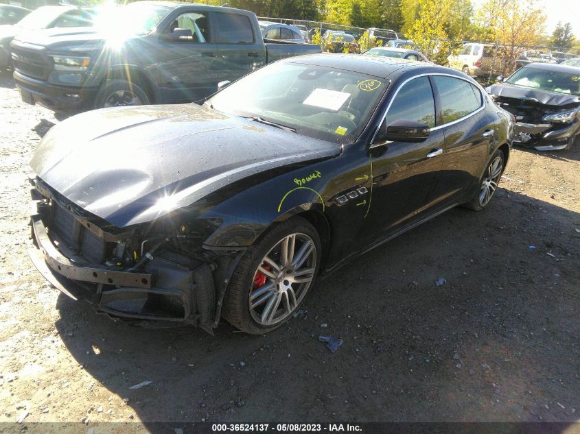 2017 MASERATI QUATTROPORTE S Q4 GRANSPORT ZAM56RRS9H1225046